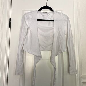 Brandy Melville Long sleeve white shirt